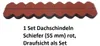 1 Set Dachschindeln Schiefer (55 mm) rot Produktbild-Vorschau 3