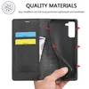 Galaxy S22 5G Hülle, Standfunktion Kartenfach Wallet Leder Produktbild-Vorschau 5