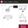 Paulmann LED vestavné světlo Cole sada 3 kusů Náhled obrázku produktu 4