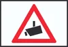 Achtung Videoüberwachung Kameraüberwachung Symbol Schild A0 Produktbild-Vorschau 1