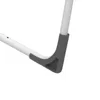 A close-up view of a white and gray laundry rack frame. Produktbild-Vorschau
