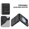 Etui en cuir pour Samsung Galaxy Z Flip 5 avec charnière en Voir les images du produit 3