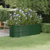 VIDAXL -Planungsbox 224x80x68 cm Pulver -bezogenes Anteprima dell’immagine prodotto 2