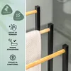 eluno Stand-Handtuchhalter freistehend, 3 Stangen, Produktbild-Vorschau 6