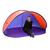 PopUp selbst faltbares Strandzelt, orange-blau Produktbild-Vorschau 2