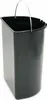 A black plastic bucket with a metal handle, shown against a white background. Produktbild-Vorschau