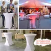 4 Stück stehtisch hussen stehtische Elasthan Stretch Produktbild-Vorschau 8