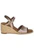 CAPRICE Damen Sandalen mit Absatz aus Leder mit Riemchen, Produktbild-Vorschau 7