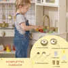 COSTWAY Cuisine pour enfants, coin cuisine avec Voir les images du produit 6