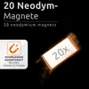 ECENCE Neodym Magnete 20 Stck. - Klebe-Magnete Produktbild-Vorschau 4