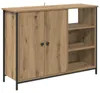 vidaXL Kredens dębowy Artisan 100 x 33 x 75 cm materiał Podgląd zdjęcia produktu 2