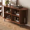 Merax Sideboard mit Schiebetüren und 4 Innenfächer, Kommode Produktbild-Vorschau 3