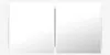 The Living Store Mobile specchio bagno LED bianco 90x12x45 Anteprima dell’immagine prodotto 7