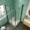 80X100X195cm Nano+ESG Sicherheitsglas Duschkabine Produktbild-Vorschau 3