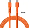 Kabel Colorum Usb-C Auf Usb-C 1.8M Orange Produktbild-Vorschau 7