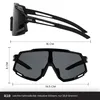R2B Fahrradbrille, Brille, Sonnenbrille für Herren Damen, 5 Produktbild-Vorschau 7