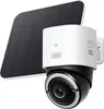 A white security camera with a solar panel attached, shown against a white background. Náhľad obrázku produktu