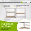 Juskys Lagerregal Basic 4er Set 180x90x40 cm - max. 3500 kg Produktbild-Vorschau 5