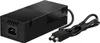 A black power adapter with cables on a white background. Podgląd zdjęcia produktu