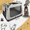 Faltbare Hundebox Transporttasche Transportbox Auto Katze Produktbild-Vorschau 7