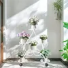 WISFOR Blumenständer Metall, Blumentopfständer mit 6 Produktbild-Vorschau 4