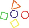 Géo-liens colorés – 180 pièces. Voir les images du produit 1