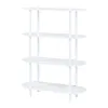 Bibliothèque 'Øvre' 108x80x30 cm 4 étagères blanc Voir les images du produit 3