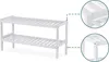 Relaxdays Schuhregal, HxBxT: 33 x 70 x 26 cm, Bambus, 2 Produktbild-Vorschau 6