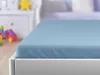 Kinderbettlaken Jersey Blau 70 x 140 cm Produktbild-Vorschau 1