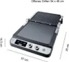 Steba FG 120 eds/sw grill a basso contenuto di grassi 1800W Anteprima dell’immagine prodotto 8
