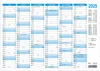 RNK Verlag Tafelkalender 2025 DIN A5 quer 250 g/qm Karton Produktbild-Vorschau 1