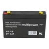 Multipower MP7-6 AGM Bleiakku 6V 7Ah – F4,8 mm Produktbild-Vorschau 4