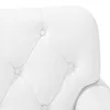 vidaXL Zweisitzer mit Knopfheftung Weiß 120 x 65 x 77 cm Produktbild-Vorschau 6