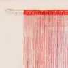 2er Pack Fadenvorhang 100x200cm Rot Vorhang Perlenvorhang Produktbild-Vorschau 1