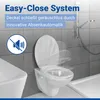 WENKO Premium WC SITZ MUSCHEL Klo Brillen Toiletten Deckel Produktbild-Vorschau 3