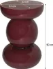 Brix - Beistelltisch Dex Maroon - 33x33x50cm Produktbild-Vorschau 6