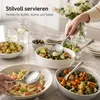 3er-Set Servierlöffel Edelstahl 304, groß – Salatlöffel, Produktbild-Vorschau 3