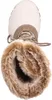 A top-down view of a beige winter boot with brown fur lining. Produktbild-Vorschau