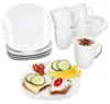 12dílná snídaňová sada Lotta bílý porcelán 6 osob malé Náhled obrázku produktu 1