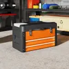 Coffre à outils HOMCOM, 49,7 x 25,3 x 28,9 cm, avec tiroir Voir les images du produit 2