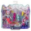Muñeca Enchantimals Sedda, caballito de mar, con 4 figuras Vista previa de la imagen del producto 1