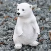 Figurine de jardin décorative ours polaire 11 x 11 x 19 cm Voir les images du produit 2