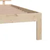 Rám postele masivní dřevo 120 x 190 cm Small Double Náhled obrázku produktu 6