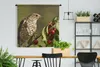 MuchoWow® Wandteppich Wandbehang Vogel auf einem Ast Produktbild-Vorschau 2