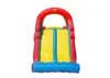 A colorful inflatable bounce house with a slide. Náhled obrázku produktu