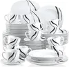VEWEET Service de table en porcelaine 'Teresa', 60 pièces Voir les images du produit 1