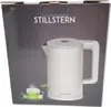 The front of a product box for a Stillstern electric kettle. Podgląd zdjęcia produktu