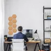 Relaxdays Kurklaagwand, set van 14 stuks, zeshoekige Productafbeelding-voorbeeld 3