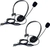 Retevis Funkgeräte Headset 2 Pin Walkie Talkie Kopfhörer Produktbild-Vorschau 1