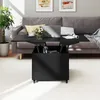 COSTWAY Couchtisch, Wohnzimmertisch mit Schublade, Rollen & Produktbild-Vorschau 9